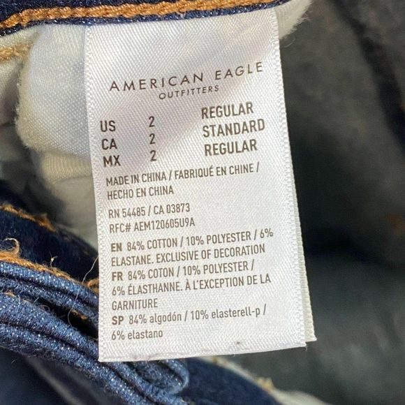 AMERICAN EAGLE Dark Blue Jegging Jean - Picture 10 of 10